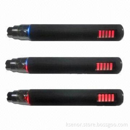 eGo-V Variable Voltage E-cigarette Starter Kit with 650/900/1,100mAh Capacity